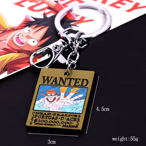 One Piece Luffy & Law Double Bounty Keychain