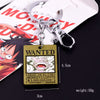One Piece Luffy & Law Double Bounty Keychain